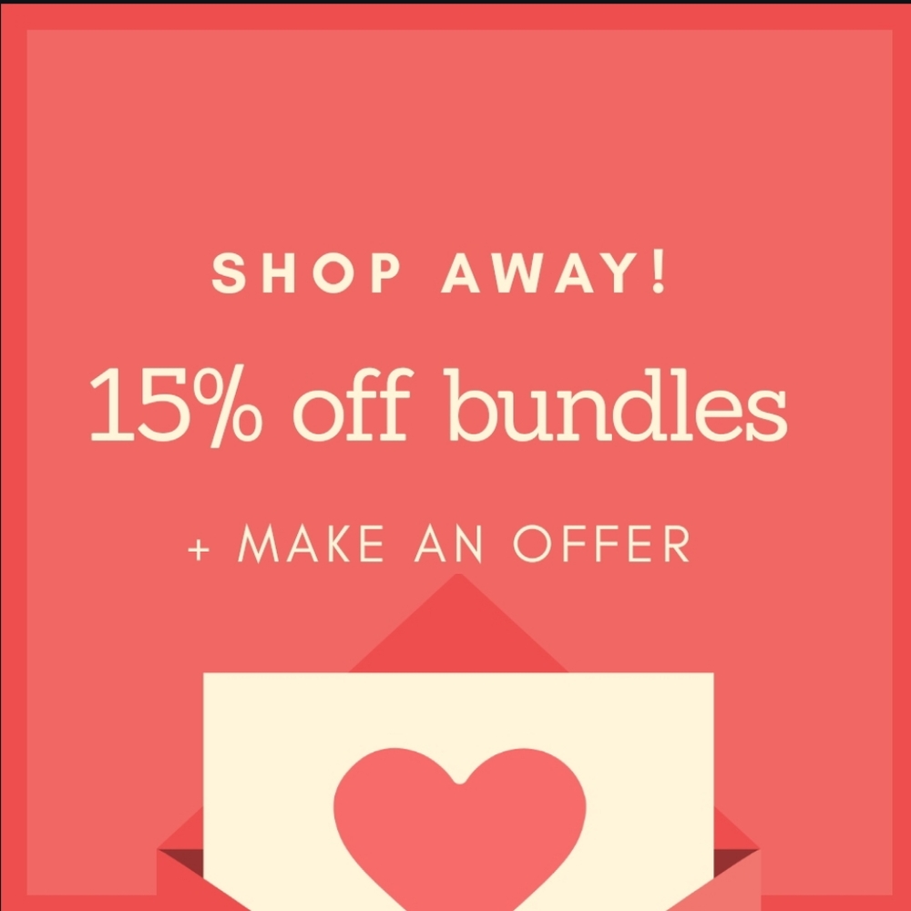 😍TAKING OFFERS AND 15% OFF BUNDLES